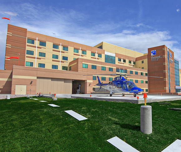 Exterior rendering of the Portneuf Medical Center
