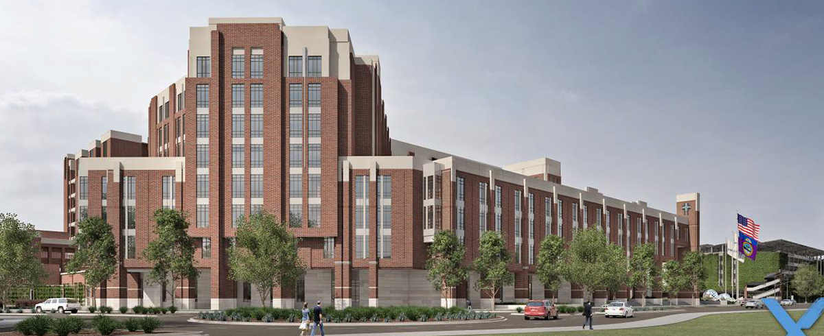 Exterior rendering of the St. Luke's Boise Medical Center, Capital Improvement Project