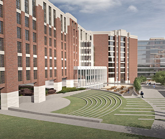 Exterior rendering of the St. Luke's Boise Medical Center, Capital Improvement Project