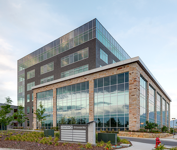 Exterior view of Center 53 entrance