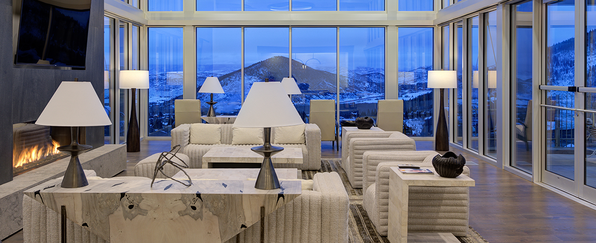 Interior view of the Apex Residences