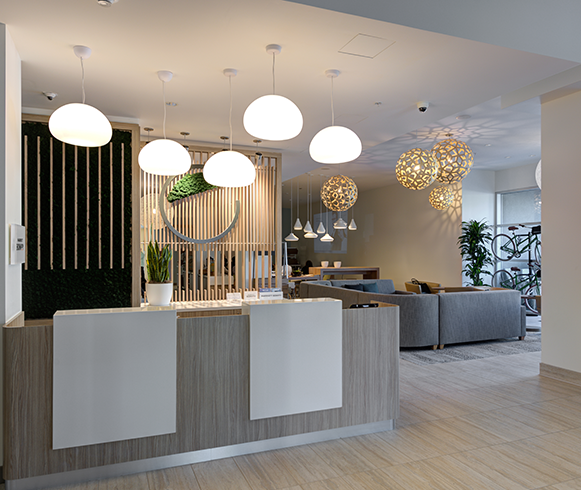 Interior view of Element Hotel Irvine