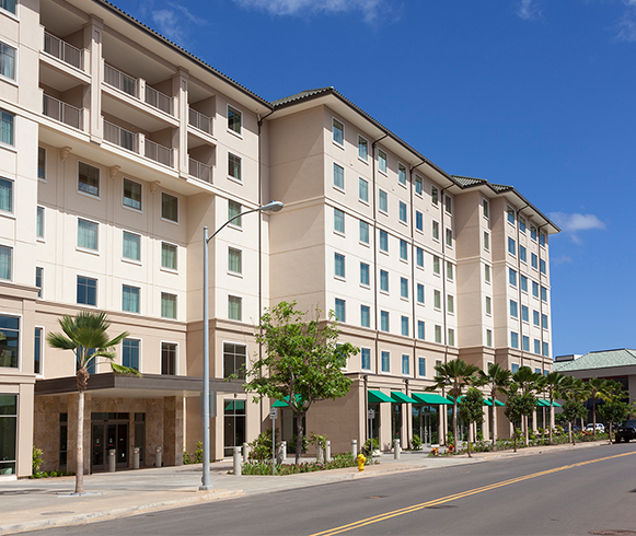 Roadside view of Embassy Suites by Hilton, Oahu Kapolei