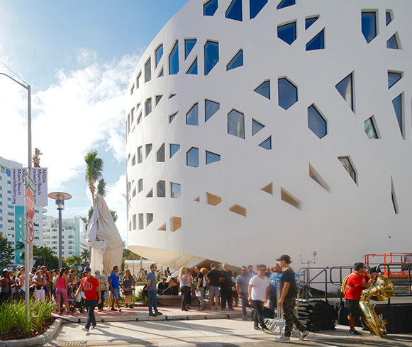 Exterior view of the Faena Forum