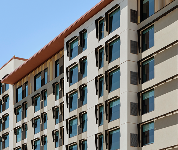 Exterior view of facade at Hyatt Place Scottsdale North