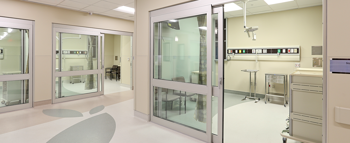 Interior view of the Loma Linda University Medical Center Murrieta ED/Observation rooms