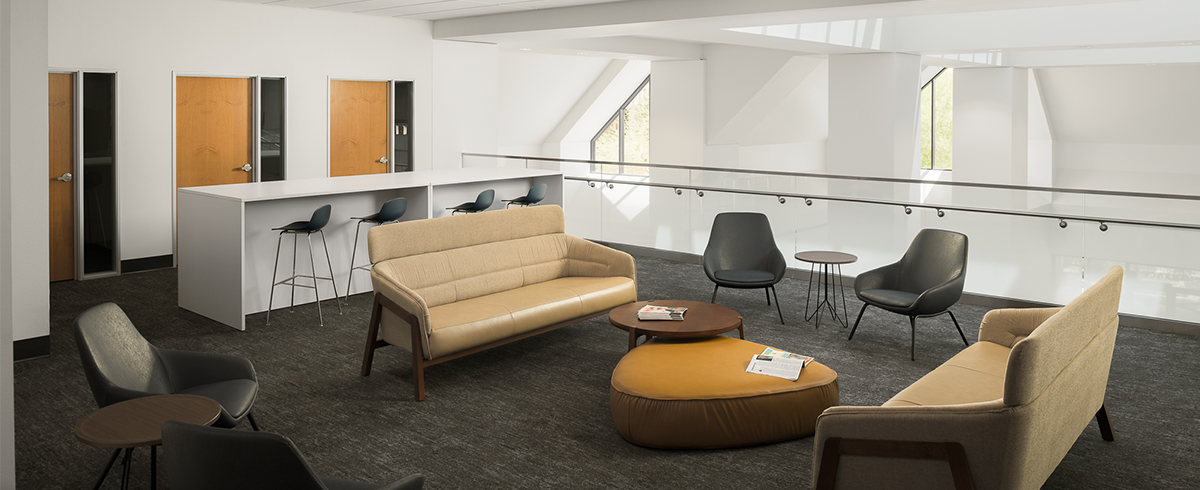Interior view of seating area inside Maricopa County 301 W. Jefferson