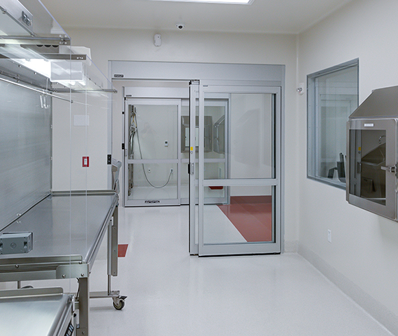 Interior view of the NICU at the Midland Memorial Hospital