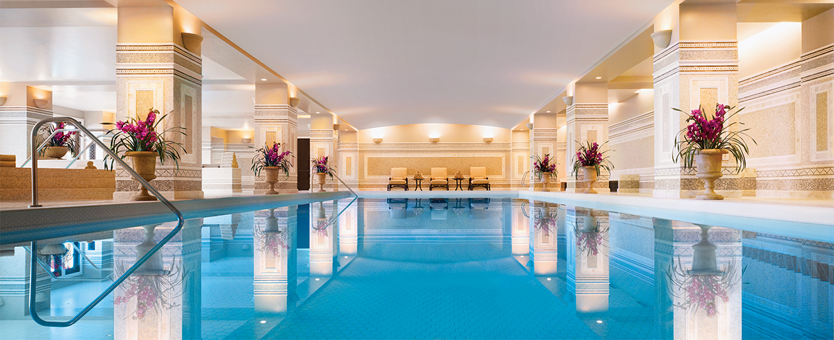 Interior view of swimming pool at Montage Deer Valley