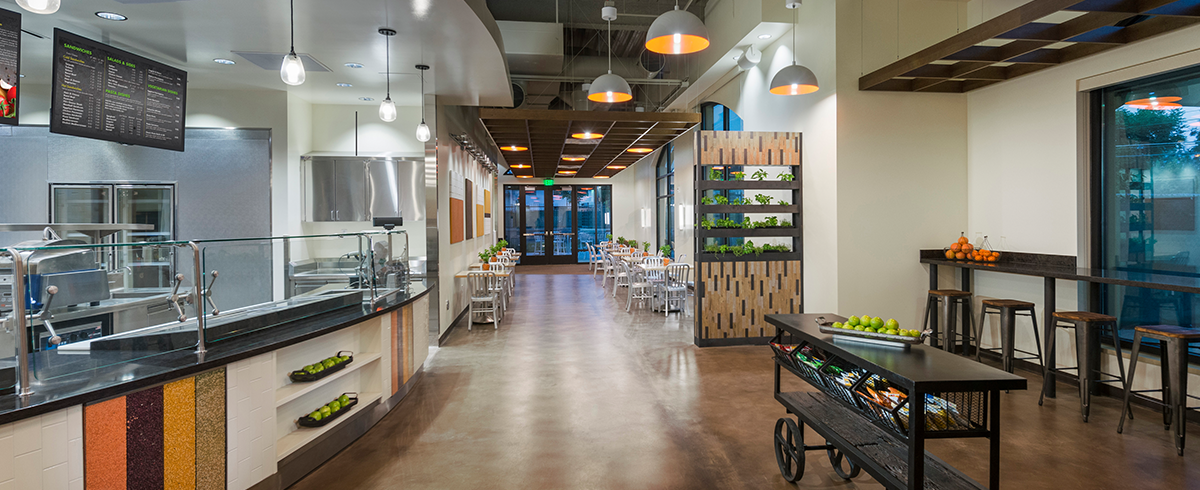 The cafeteria at SACHS Norton Clinic.