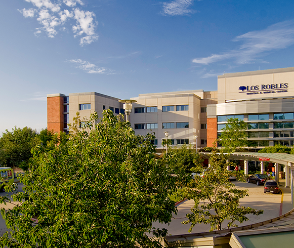 Exterior view of Los Robles Hospital & Medical Center