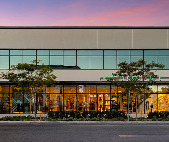 Exterior view of the Manhattan Village Anchor Conversion