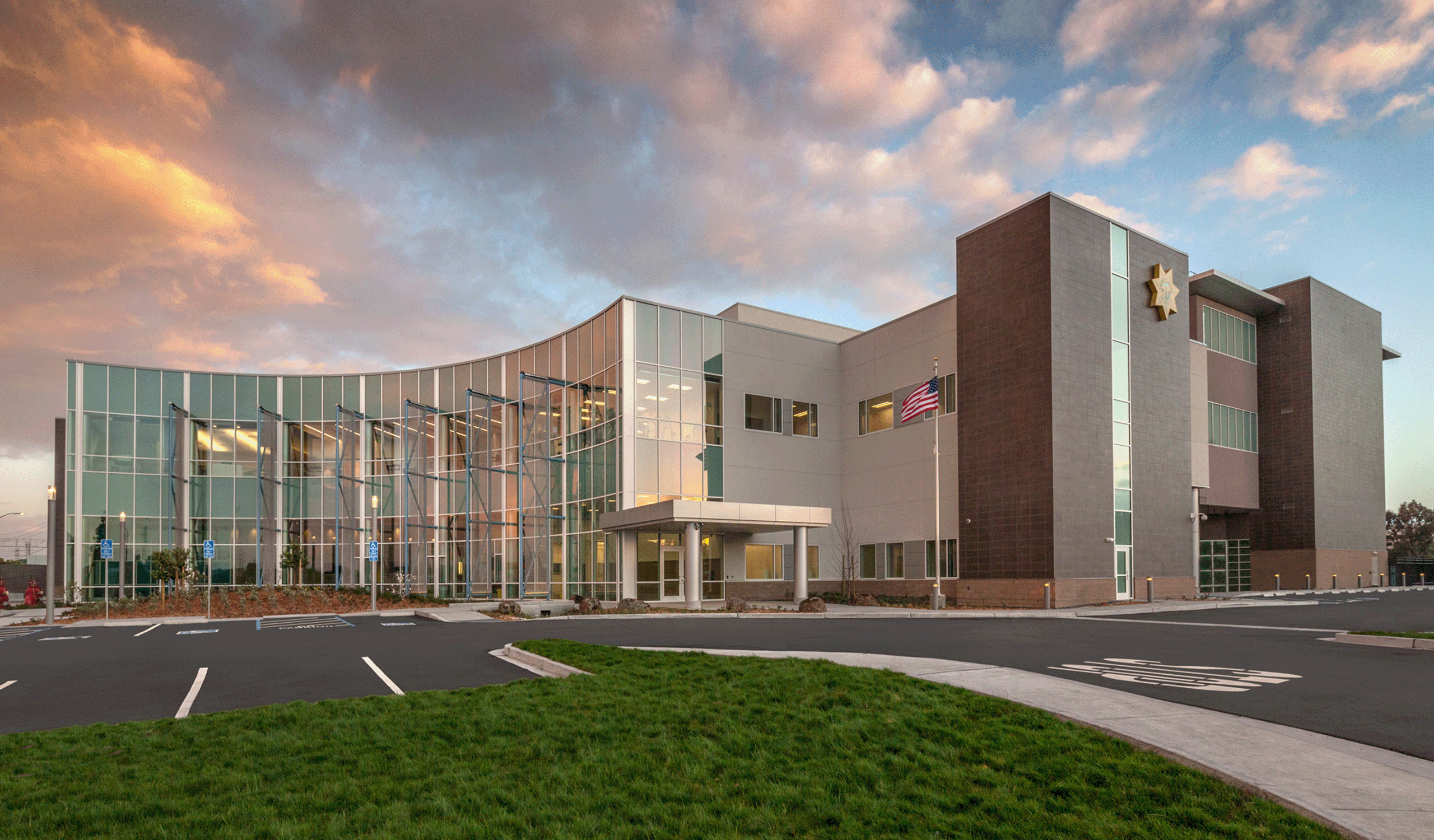 Exterior view of the Maple Street Correctional Facility