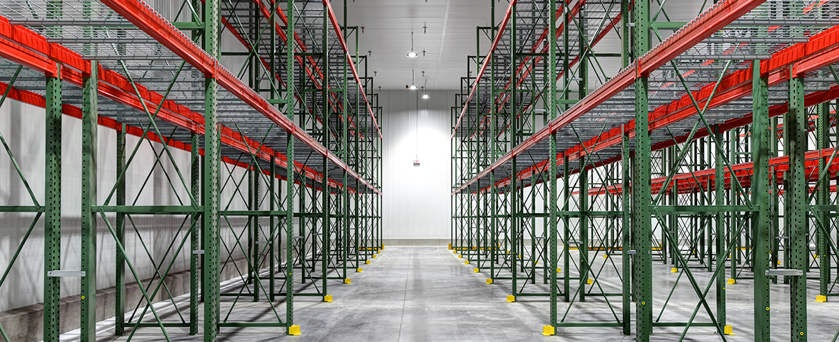 Interior view of the Penske Warehouse