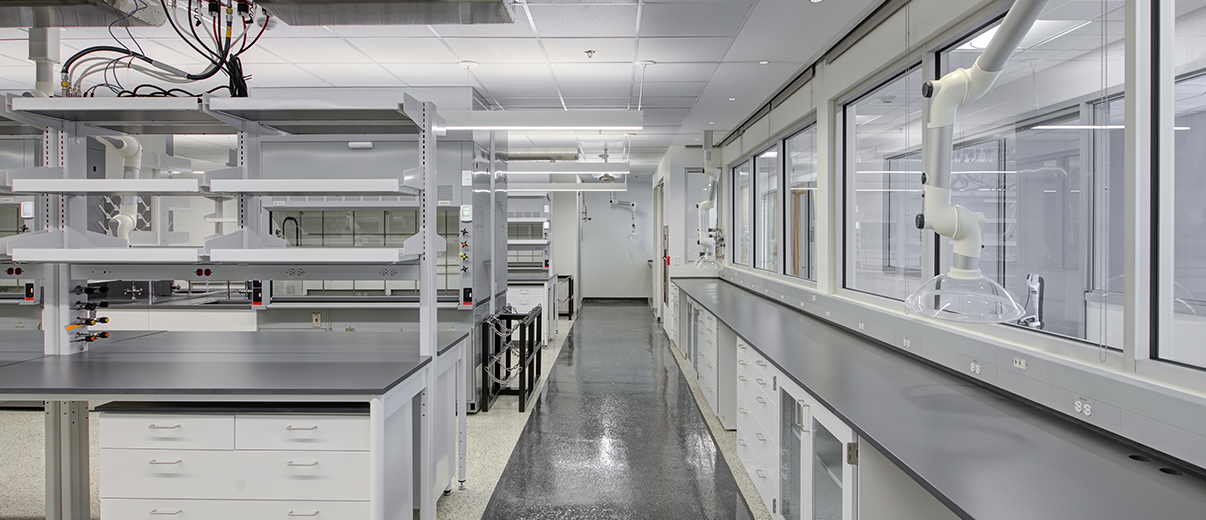Interior view of Life Sciences Building