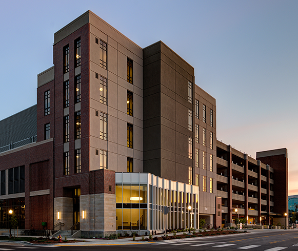 Exterior view of the St. Luke's Medical Center