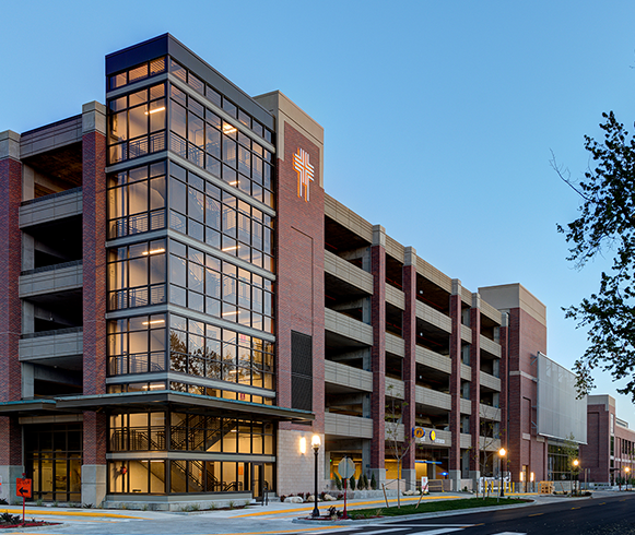Exterior street view of St. Luke's Medical Center