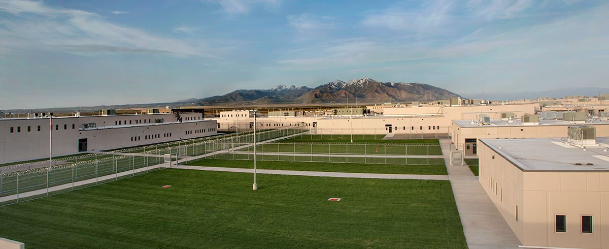 Exterior view of the Utah State Correctional Facility