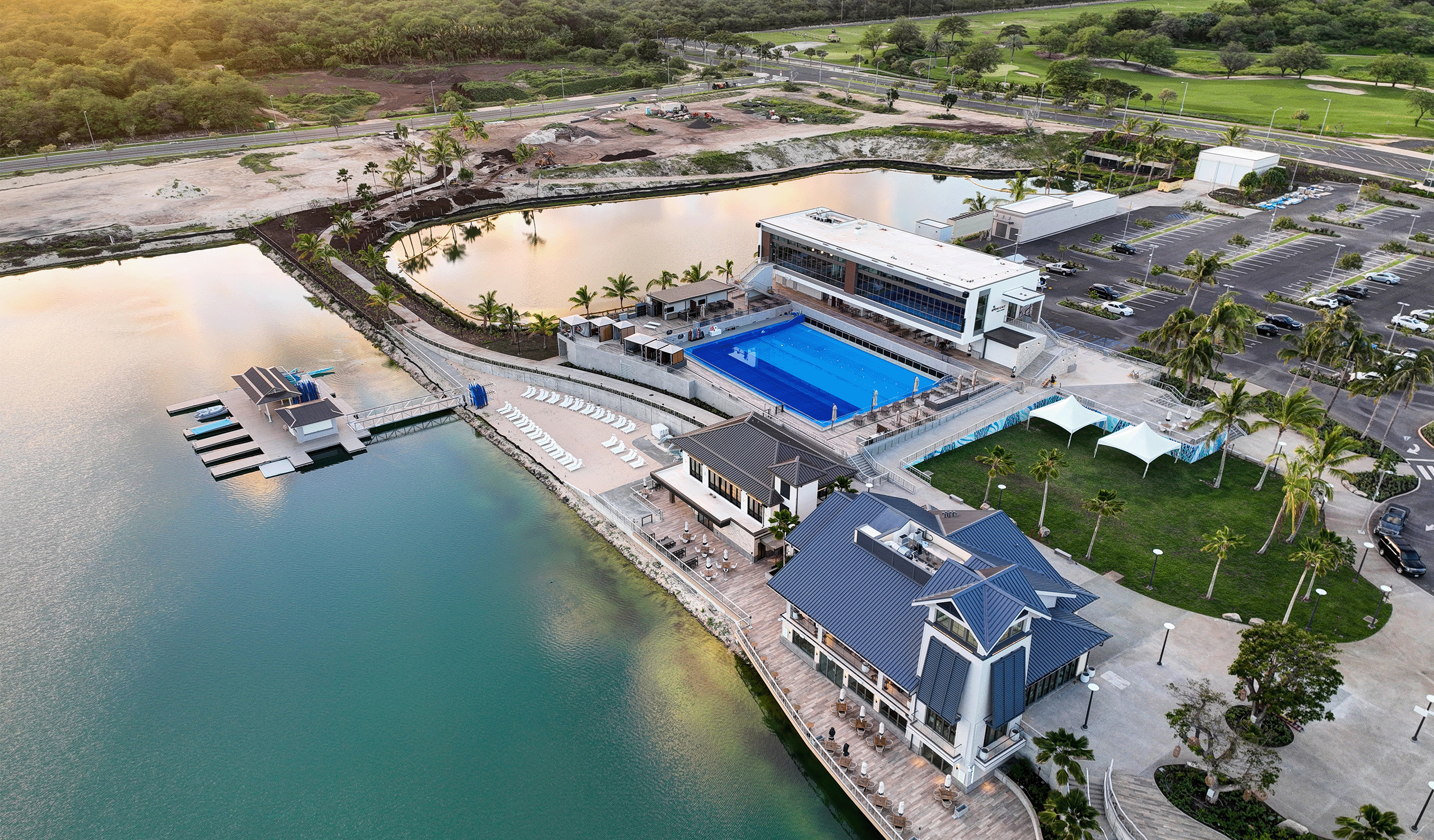 Birdseye view of WaiKai Waterfront