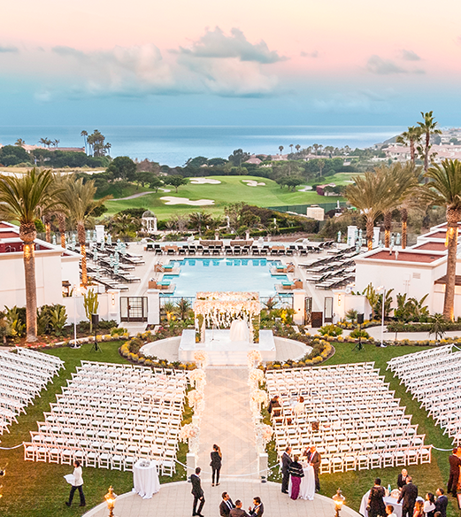 Exterior view of wedding venue