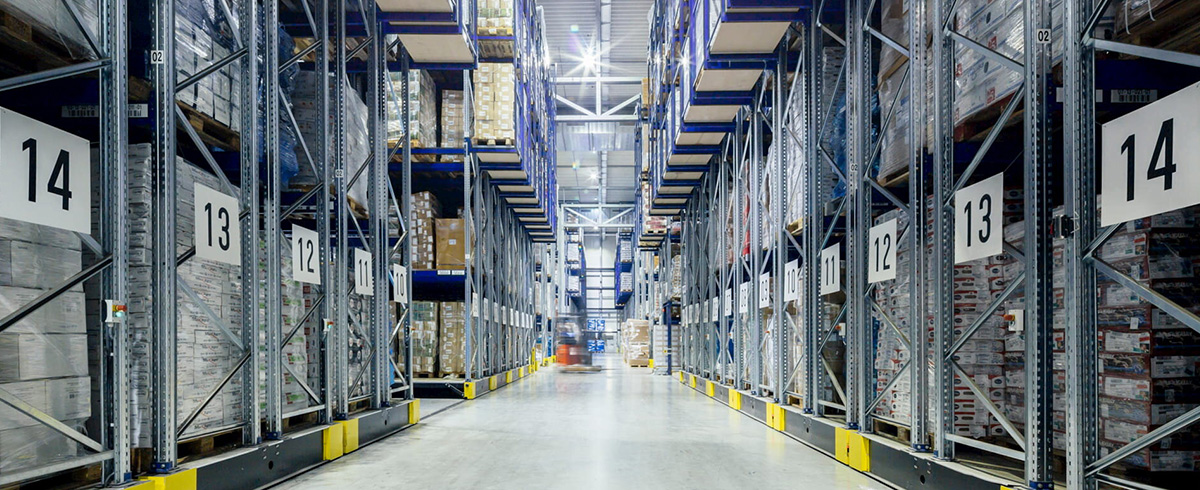Interior view of a Cold Storage Facility