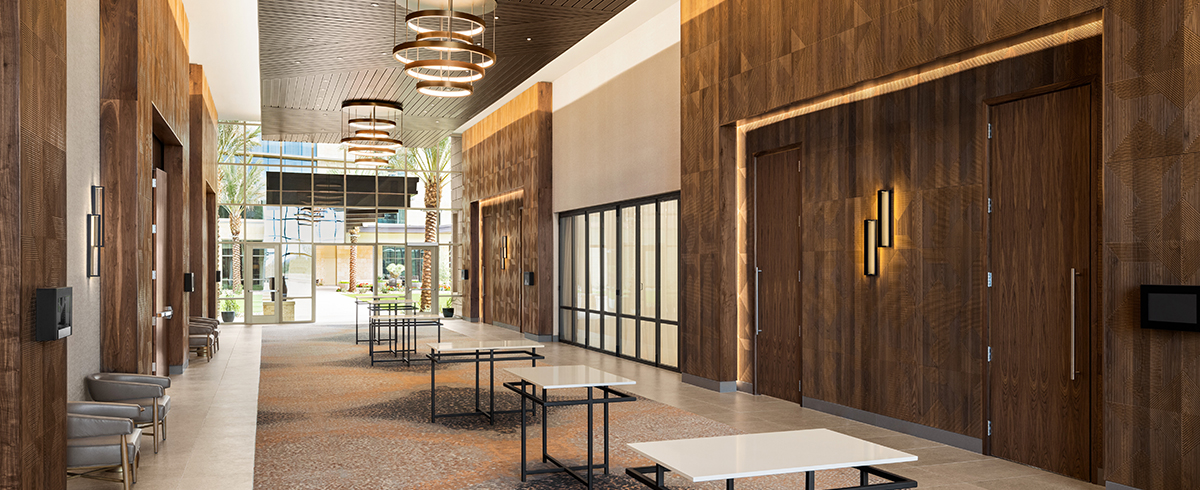 Interior view of the lobby at Hilton North Scottsdale at Cavasson