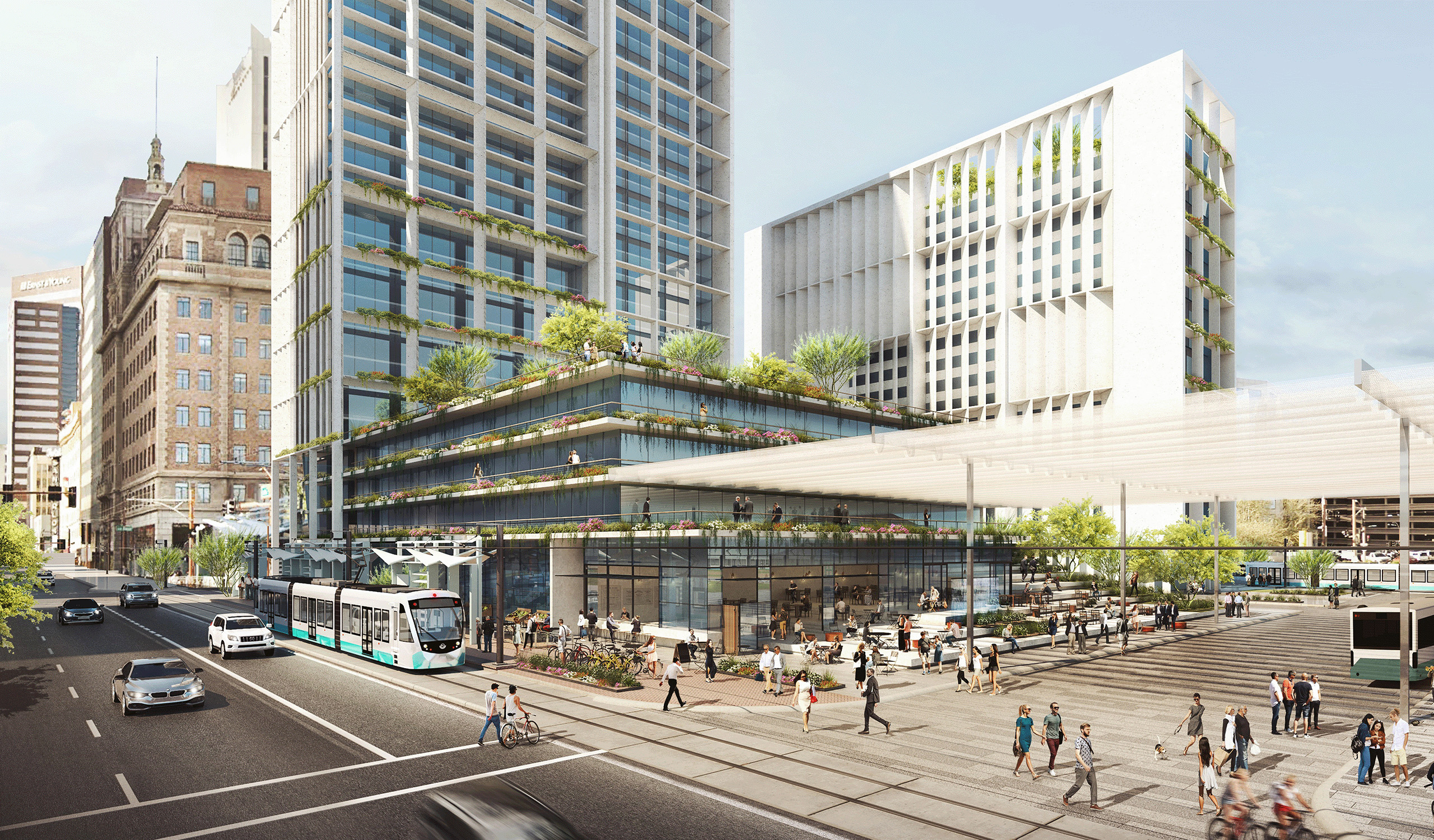 Central Station Redevelopment Rendering