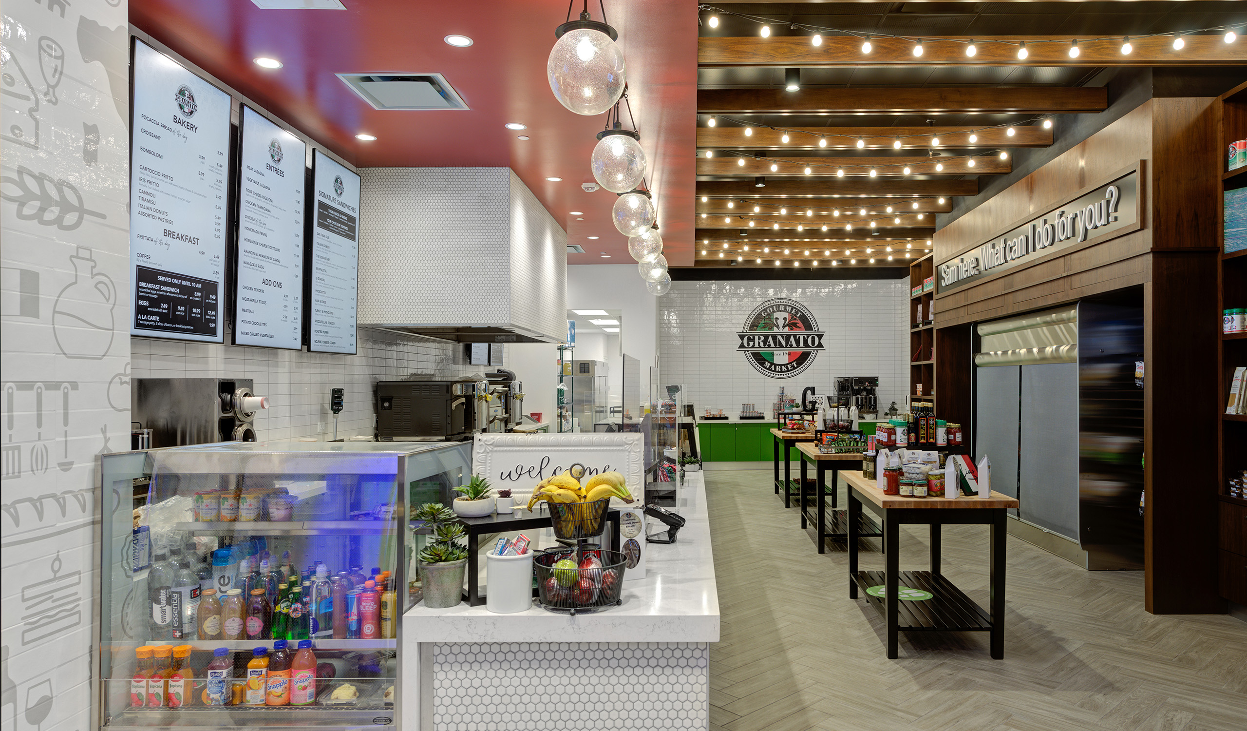 Granato's Gourmet Market at Salt Lake International Airport, a TI completed by Layton-ICS.
