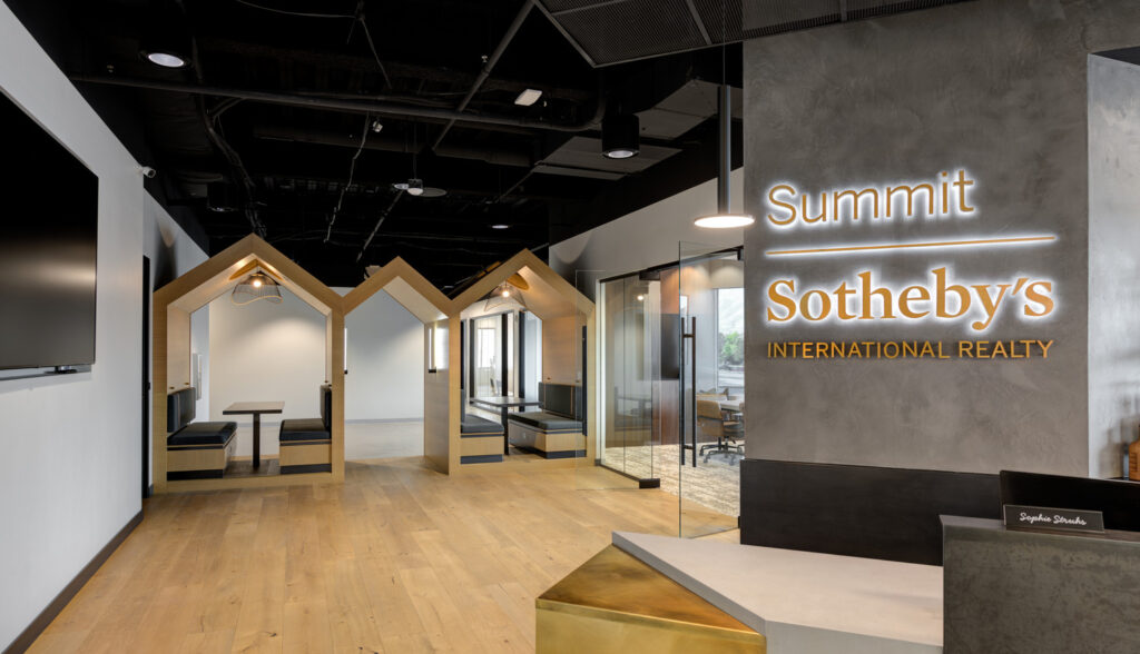 Interior view of Southeby's office in Sugarhouse, UT.