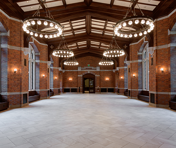 Interior of Vanderbilt Student Housing Dining Hall