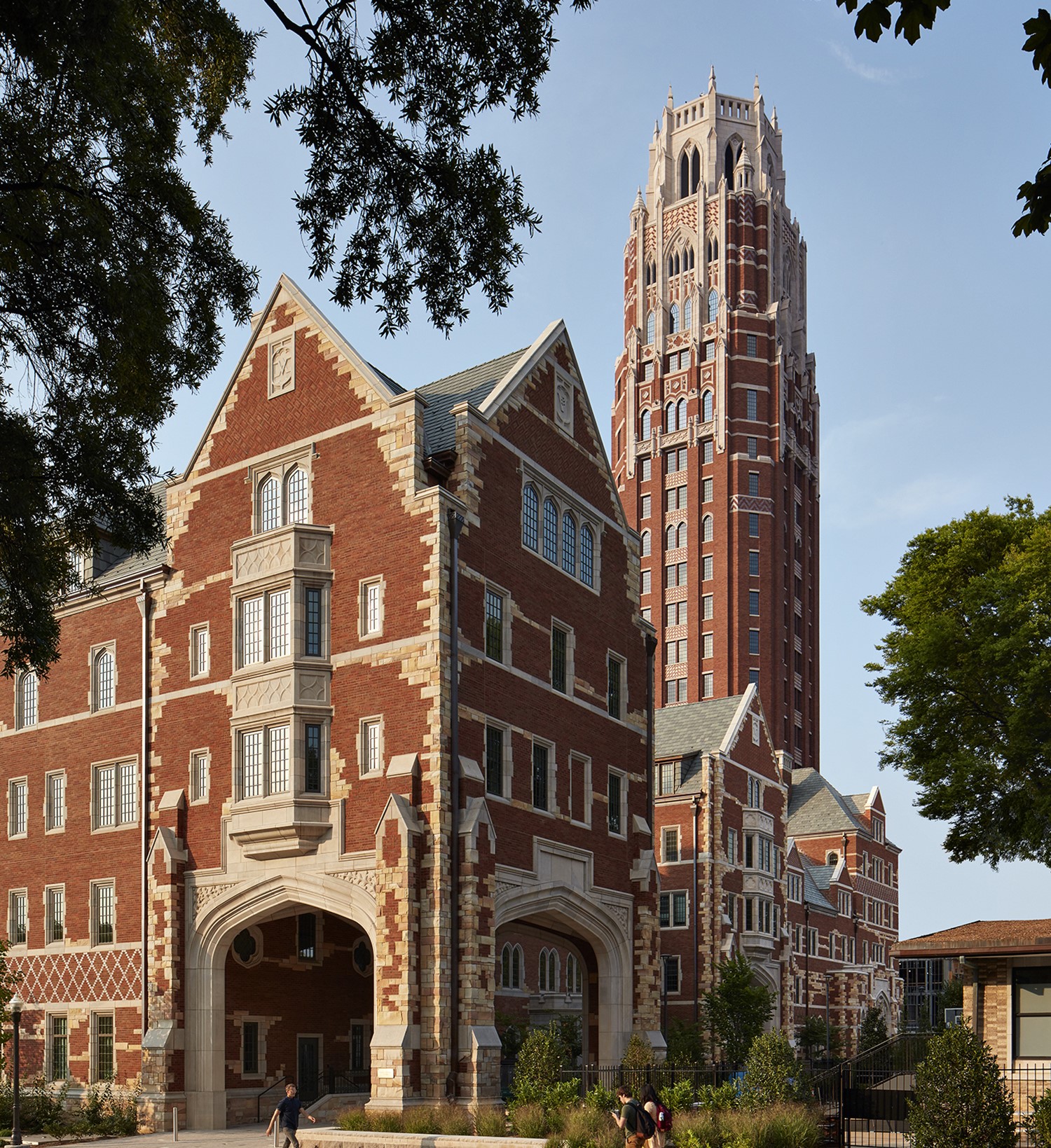 Vanderbilt student housing campus building with ornate masonry