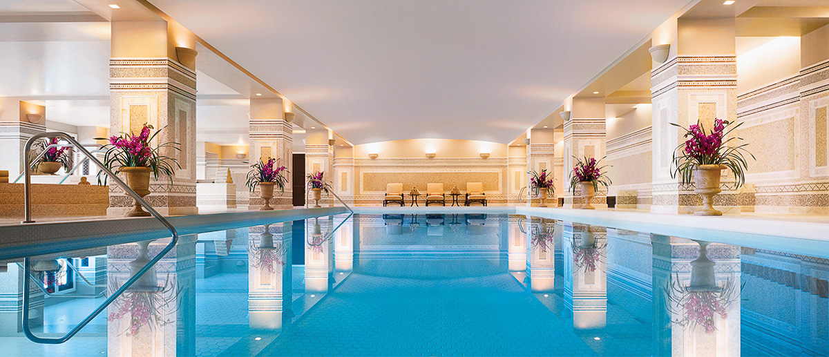 Interior view of pool at Montage Deer Valley