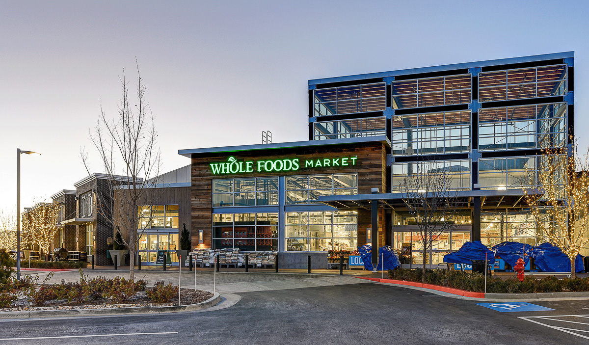 Exterior view of Whole Foods Market at Canyon Corners