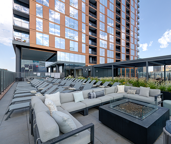 Exterior of The Worthington Residences in Salt Lake City