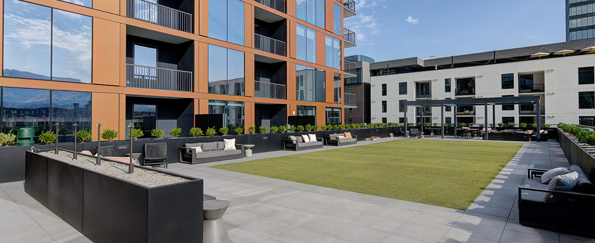 Exterior of The Worthington Residences in Salt Lake City