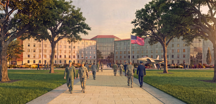 Joint Base San Antonio-Fort Sam Houston in San Antonio, Texas