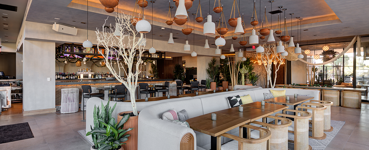 Interior view of Senna House lounge & bar